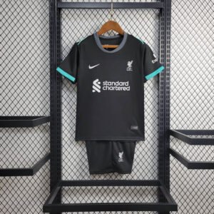 2024/2025 liverpool away football shirt kids size 1:1 thai quality